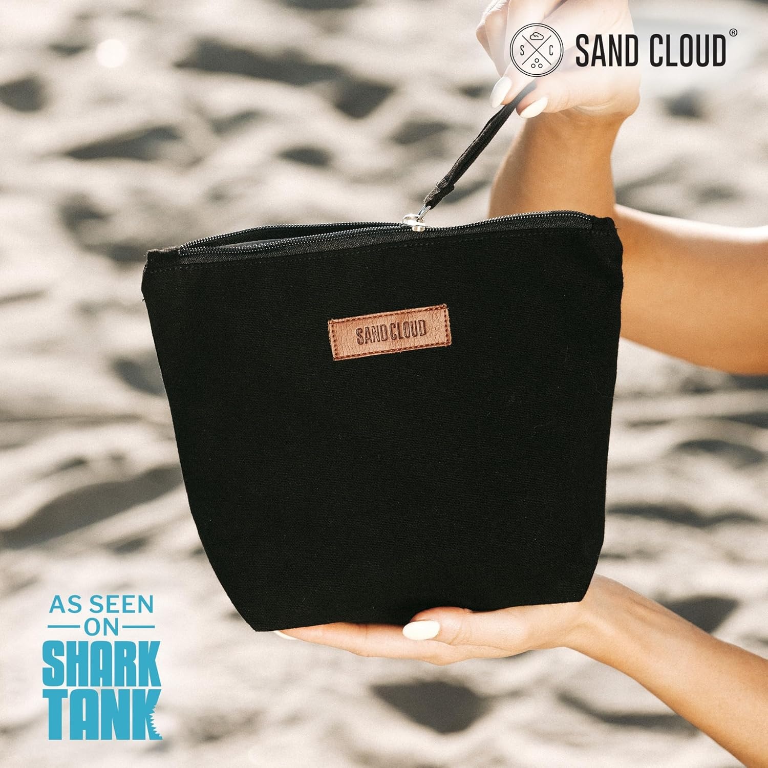 image:imageSand Cloud Canvas Beach Tote Bags for WomenTurks Beach Everyday Tote