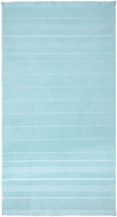 image:imageSand Cloud Turkish Bath Towels Bundle for Bathroom Set of 4 Classic Black Large Size 100 Certified Organic Cotton Yarn is Lightweight Soft amp Absorbent Premium Bath Towels Dry FasterClassic Seaglass