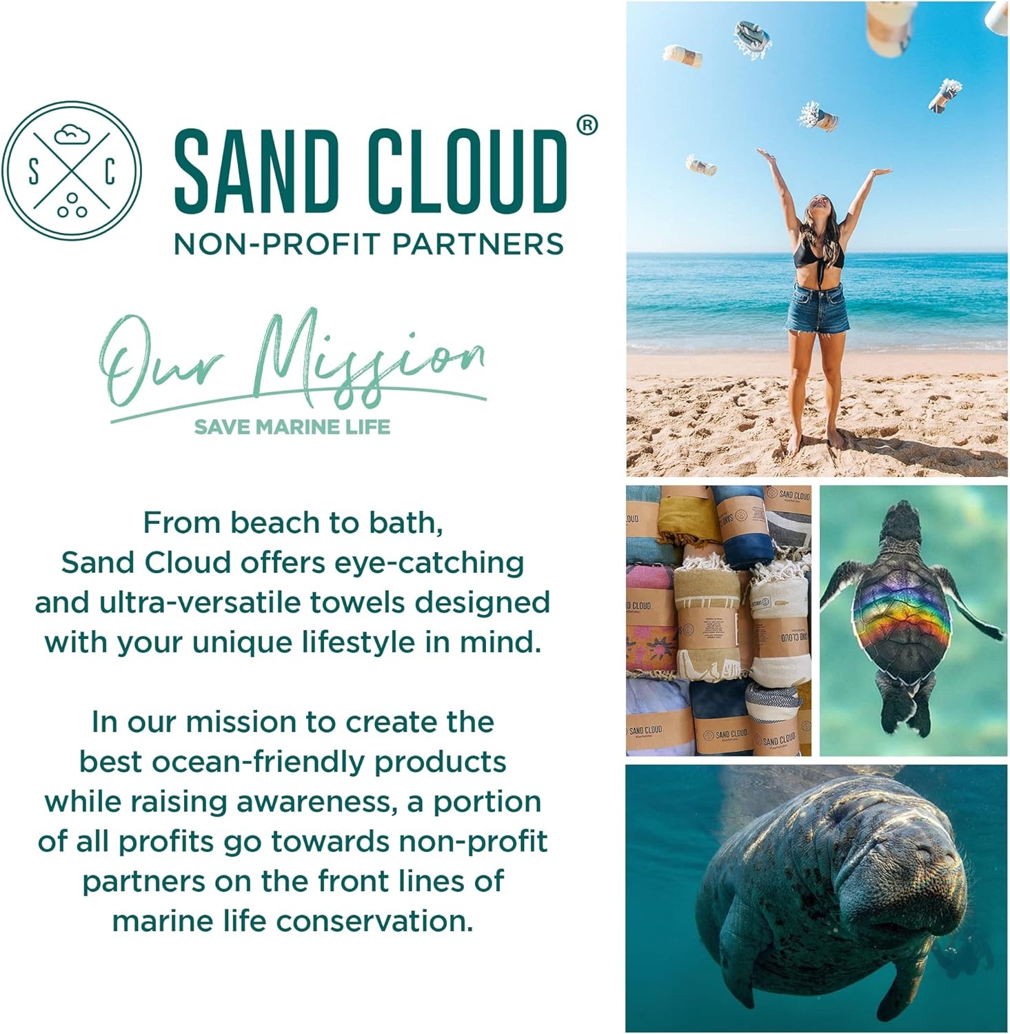 image:imageSand Cloud Turkish Beach Towel Sand Resistant 100 Organic Turkish Cotton Yarn Quick Dry Towel for Beach Picnic Blanket or Bath As Seen on Shark Tank Marine Life Emperor PenguinCrush Turtle Navy