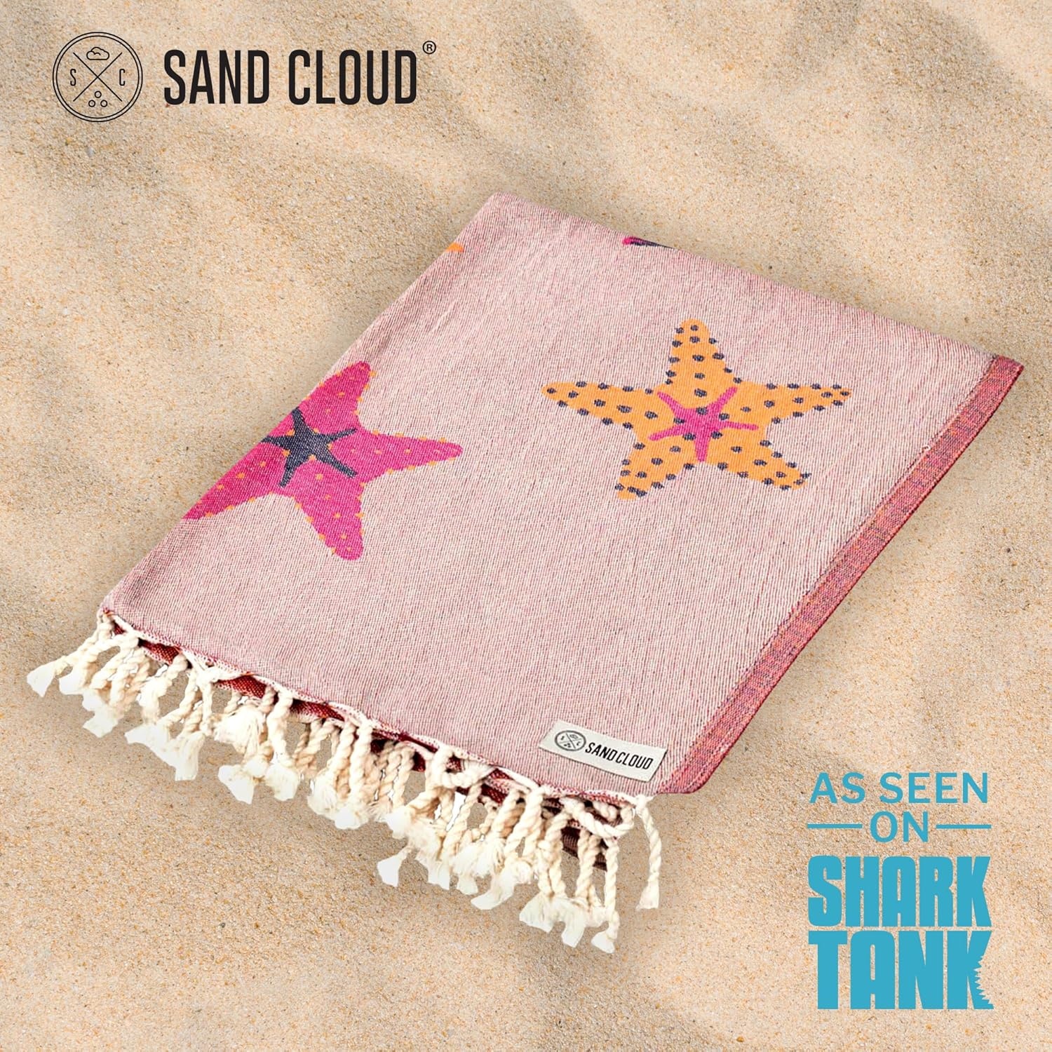 image:imageSand Cloud Turkish Beach Towel Sand Resistant 100 Organic Turkish Cotton Yarn Quick Dry Towel for Beach Picnic Blanket or Bath As Seen on Shark Tank Marine Life Emperor PenguinSea Shore