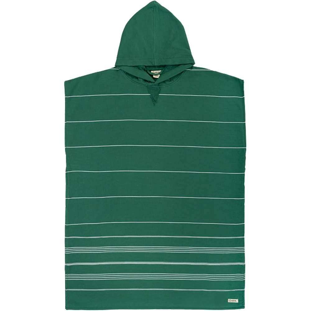 image:imageSand Cloud Beach Cover Up for Women Bathing Suit amp Swimsuit CoverUp Womens Poncho with Comfortable Fit for Post SwimClassic Stripe Hooded Poncho Rain Forest