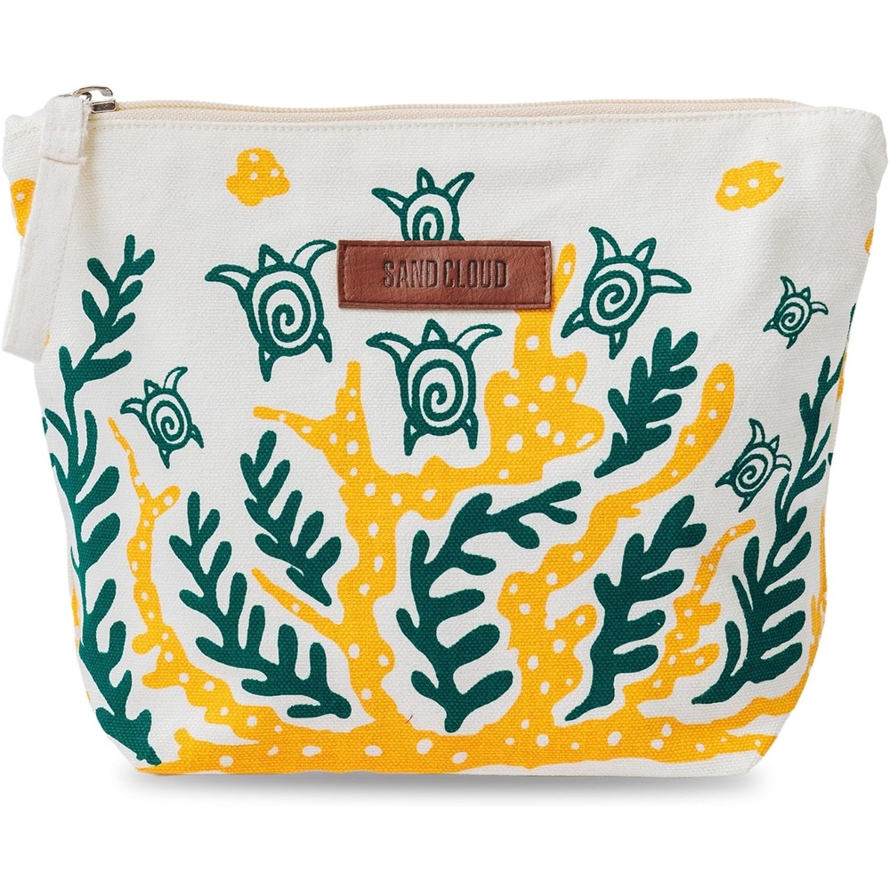 image:imageSand Cloud Canvas Beach Tote Bags for WomenPatnem Beach Everyday Tote Natural
