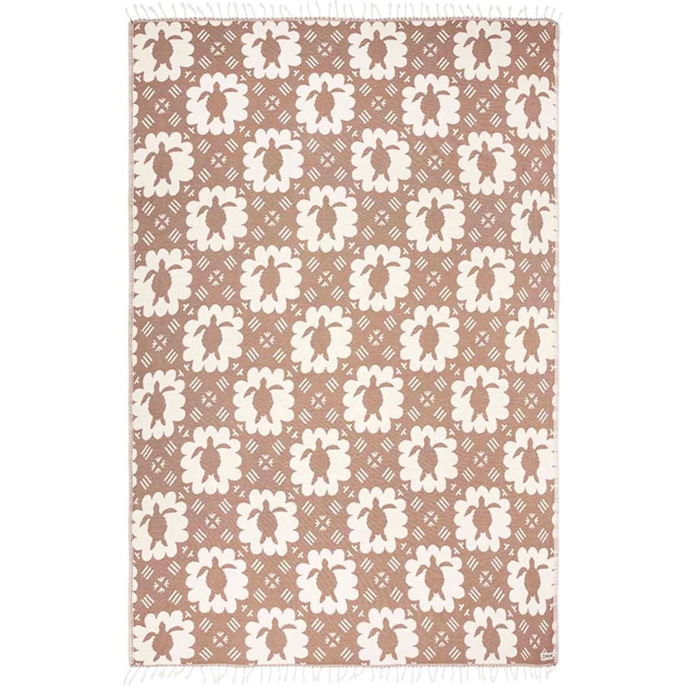 image:imageSand Cloud Oversized Throw Blanket 100 Organic Turkish Cotton amp Heavy Weight Jacquard Weave Soft Comfy amp Cozy Large Beach Blanket for Comfort amp Style 85 x 90 Checkmate PartyTaupe