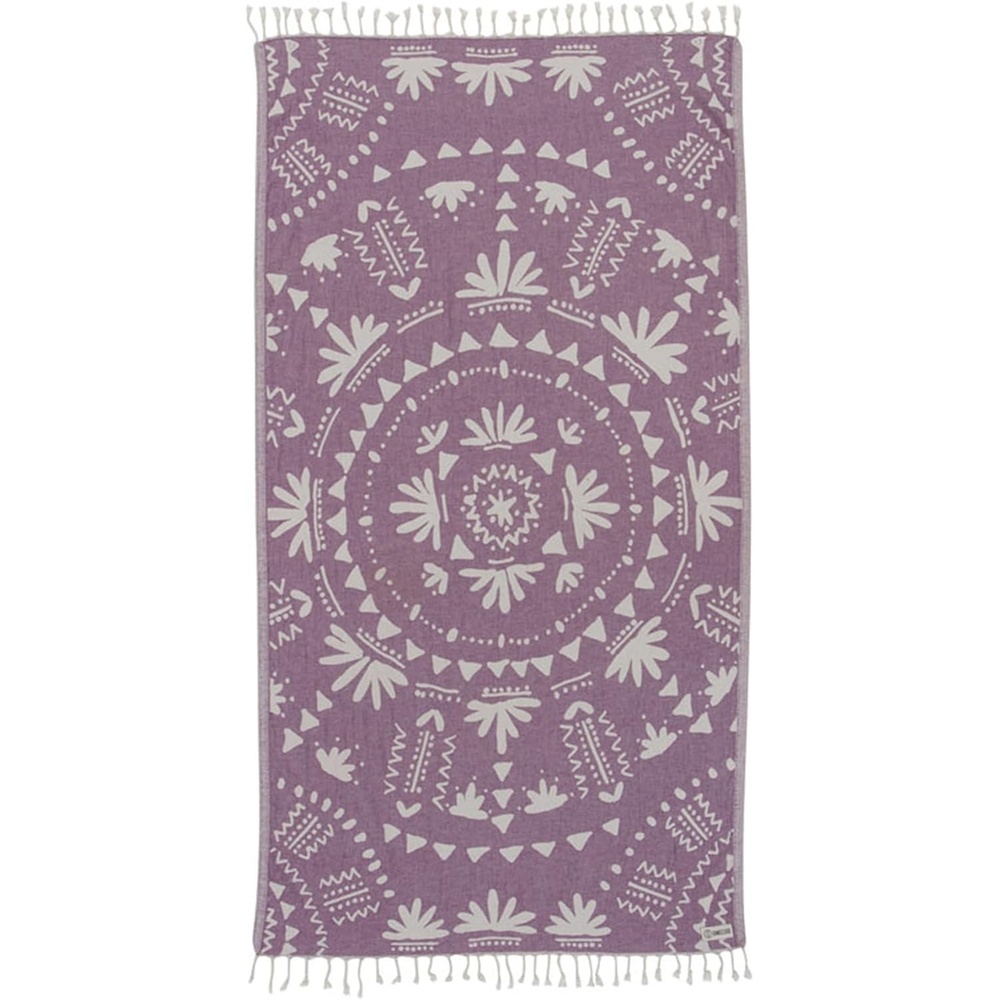 image:imageSand Cloud Turkish Beach Towel Sand Resistant 100 Organic Turkish Cotton Yarn Quick Dry Towel for Beach Picnic Blanket or Throw As Seen on Shark Tank Tie Dye LunaBoho Purple