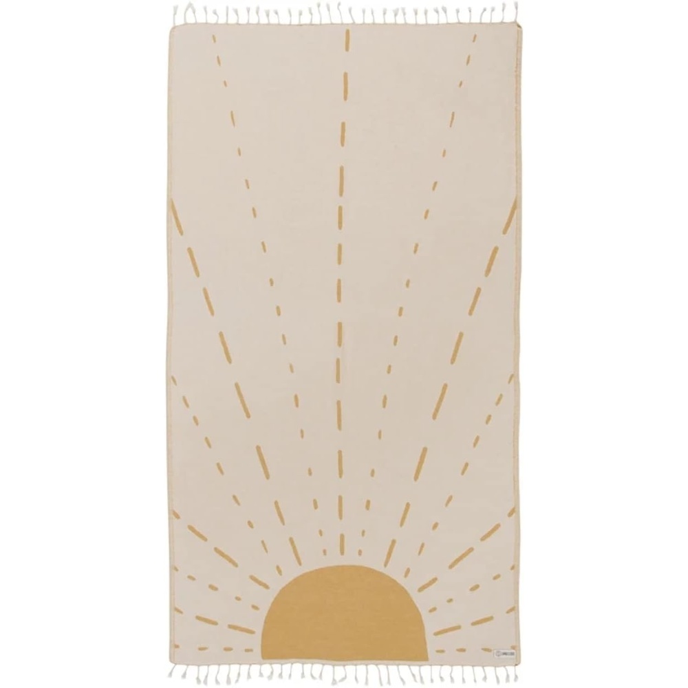 image:imageSand Cloud Turkish Beach Towel Sand Resistant 100 Organic Turkish Cotton Yarn Quick Dry Towel for Beach Picnic Blanket or Throw As Seen on Shark Tank Tie Dye LunaSunrise