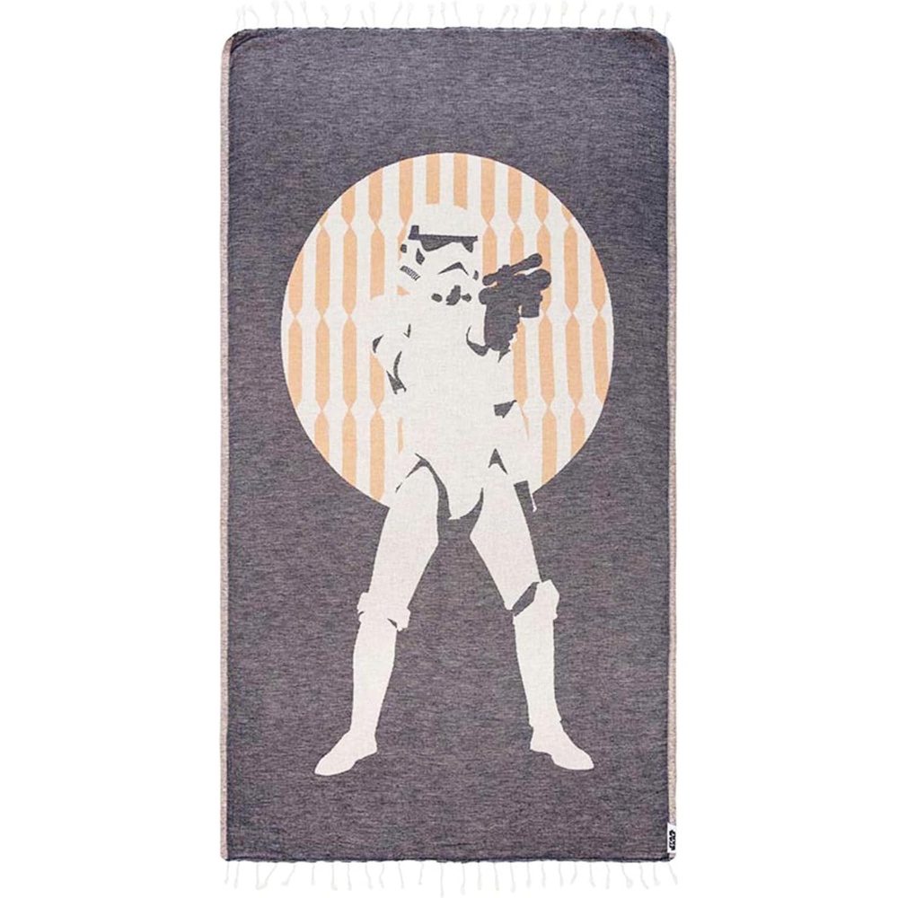 image:imageSand Cloud Turkish Beach Towel Star Wars Fighters Sand Resistant 100 Certified Organic Turkish Cotton Yarn Quick Dry Towel for Beach Picnic Blanket or Bath As Seen on Shark TankStormtrooper