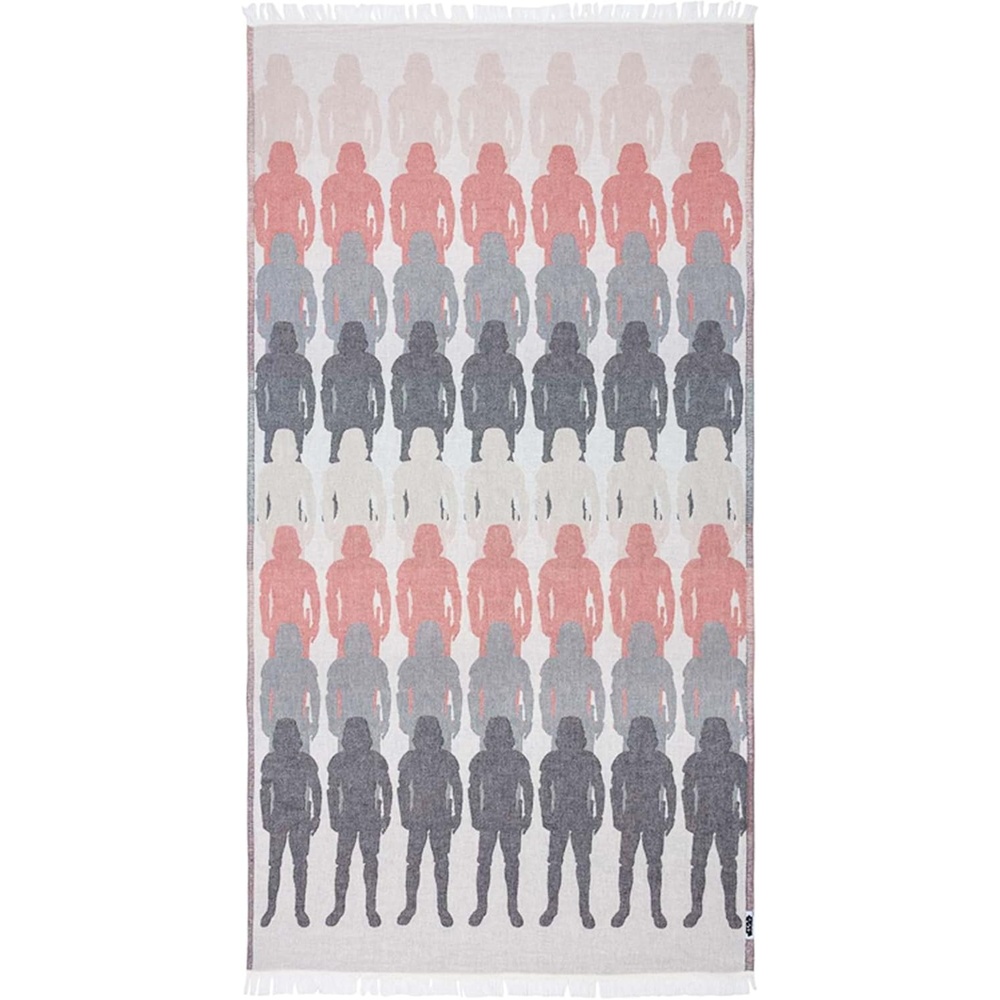 image:imageSand Cloud Turkish Beach Towel Star Wars Fighters Sand Resistant 100 Certified Organic Turkish Cotton Yarn Quick Dry Towel for Beach Picnic Blanket or Bath As Seen on Shark TankTrooper Stripe