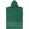 Classic Stripe Hooded Poncho - Rain Forest