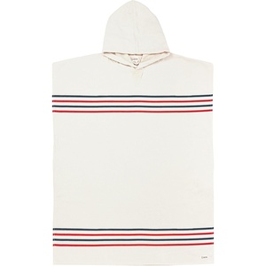 Sand Cloud Beach Cover Up for Women – Bathing Suit & Swimsuit Cover-Up Womens Poncho with Comfortable Fit for Post Swim(Classic Border Stripe – Red / Navy)
