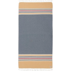 Sand Cloud Beach Towel – Sand Resistant – 100% Organic Turkish Cotton Yarn – Quick Dry Towel for Beach, Picnic, Blanket or Bath – As Seen on Shark Tank – Natu Blue(Chains – Blue)
