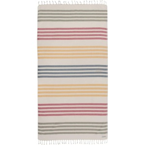 Sand Cloud Beach Towel – Sand Resistant – 100% Organic Turkish Cotton Yarn – Quick Dry Towel for Beach, Picnic, Blanket or Bath – As Seen on Shark Tank – Natu Blue(Natu – Honey)