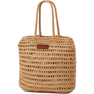 Sand Cloud Canvas Beach Tote Bags for Women(Bahía Straw Tote)
