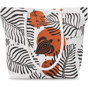 Sand Cloud Canvas Beach Tote Bags for Women(Santa Fe Zipper Pouch)
