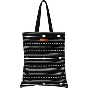 Sand Cloud Canvas Beach Tote Bags for Women(Shark Ripples Beach Tote)