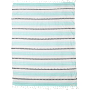 Sand Cloud Turkish Beach Towel – Sand Resistant – 100% Organic Turkish Cotton Yarn – Quick Dry Towel for Beach, Picnic Blanket or Throw – As Seen on Shark Tank – Tie Dye (Luna)(Mint Baja)